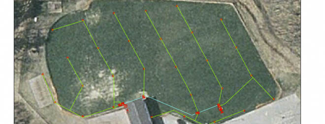 Athletic field irrigation design irrigation design