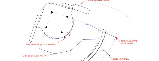 Irrigation renovation design Irrigation renovations