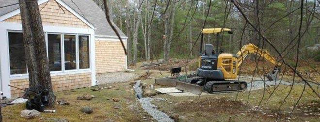 Lawn Drainage System